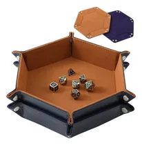 Comprar Bandejas Plegables Para Dados De Juego, Azul Y Camello