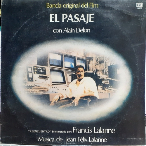 Alain Delon Y Francis Lalanne El Pasaje Tapa 7 Vinilo 8