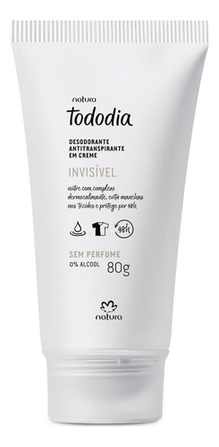 Desodorante Invisible Natura Antitranspirante En Crema 