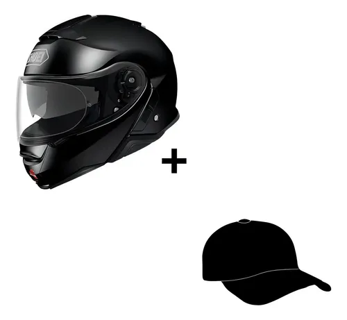 Capacete Shoei Neotec 2 Preto Fosco Melhor Escamoteável Cor Capacete Shoei Neotec 2 Preto Fosco Melhor Escamoteável Cor