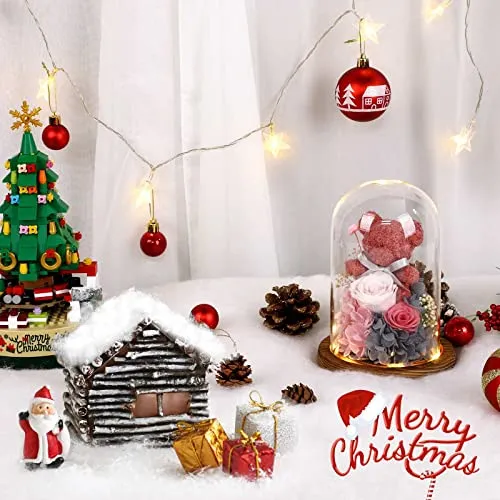 Nieve Artificial Navidad Decoración Mantel Aldea 3x8 Pies