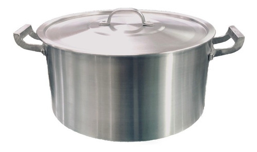 Cacerola De Aluminio N° 38 Gastronomica Capacidad 21 Litros
