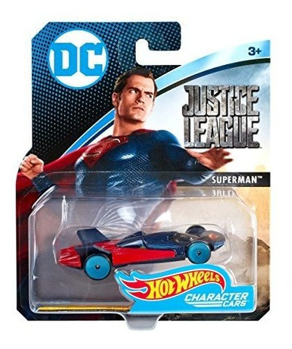 Ruedas Calientes Dc Justice League Hombre De Acero, Rz76s