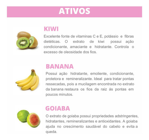 Kit Kids Cabelos Cacheados Infantil 5 Produtos Bio Extratus
