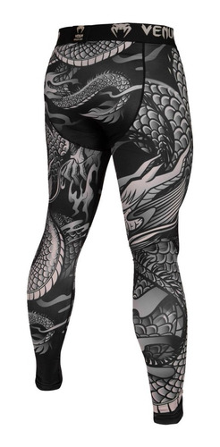 Imagen 2 de 6 de Calza Larga Compresión Venum Dragon Jiu Jitsu Mma
