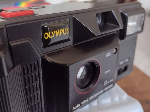Camera Olympus Cd 35 Color Plus = Trip 35 Nikon Decoração 