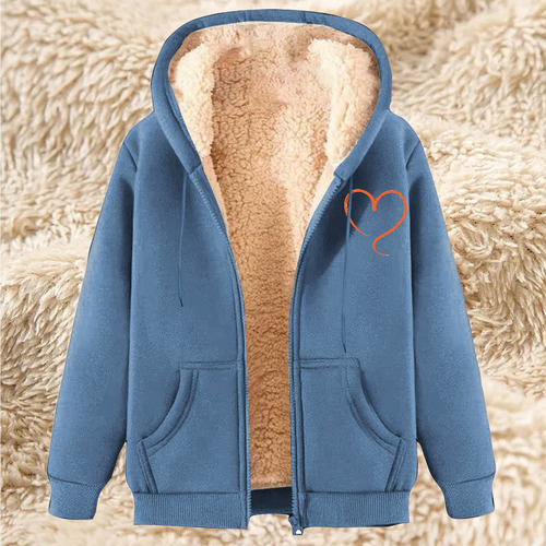 Casaco Feminino Com Capuz Comprido, TĂșnica De Inverno, Forra