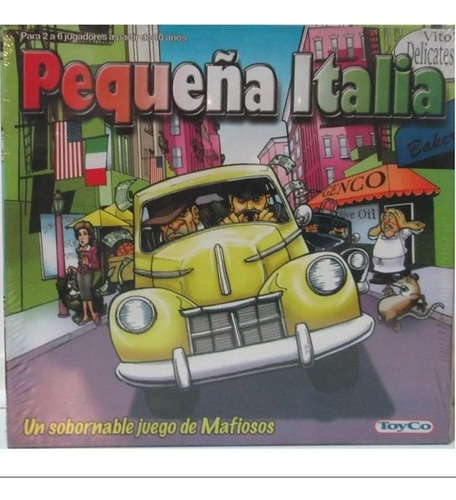 Juego De Mesa Pequeña Italia De Toyco