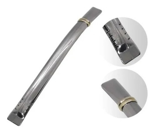 Bombilla Mate Acero Inoxidable Plana Chata Ancha Fabricantes