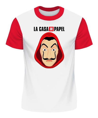 Franela La Casa De  Papel Estampada  Sublimada