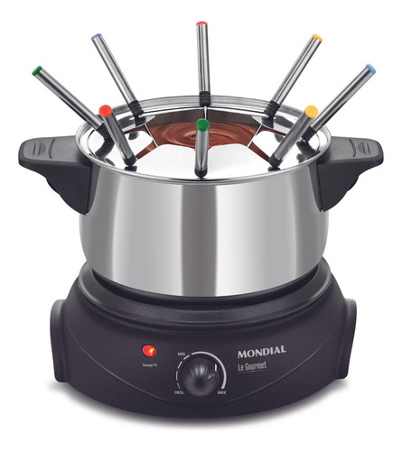 Panela Elétrica De Fondue Le Gourmet Ii Fd-02 Mondial 127v