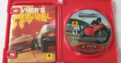 Midnight Club - Los Angeles - Complete Edition - Ps3 (Usado)