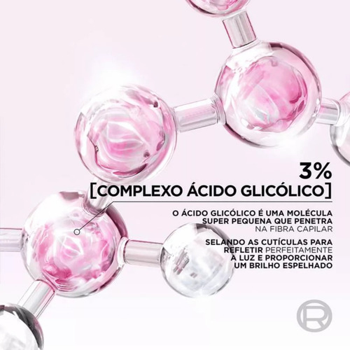 Elseve Kit Glycolic Gloss Shampoo E Condicionador 1250g