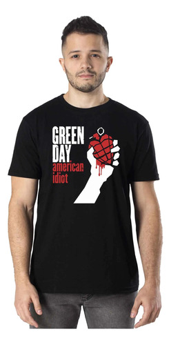 Remeras Hombre Green Day American Idiot |de Hoy No Pasa| 1 V