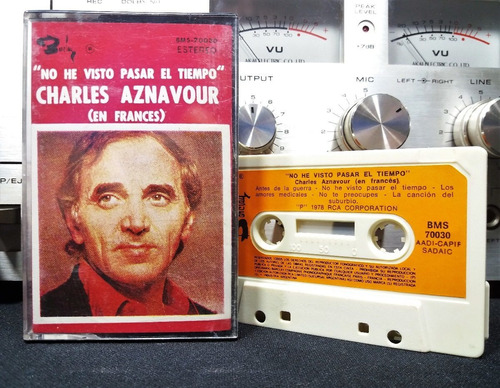 Charles Aznavour - No He Visto Pasar El Tiempo  Cassette