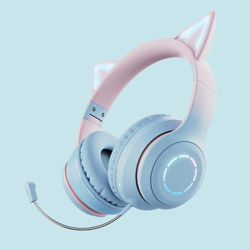 Casco Bluetooth Auriculares Inalámbricos Cute Gaming