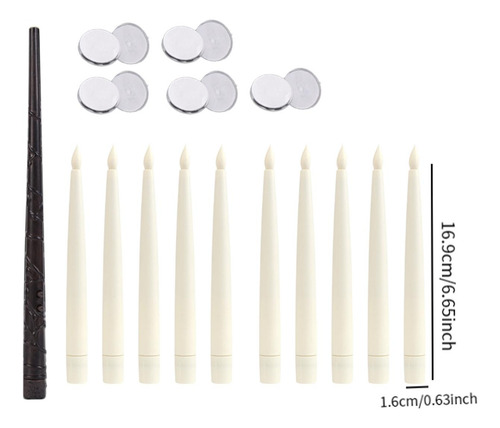 Velas Flotantes Colgantes Velas Led Eléctricas 20 Piezas