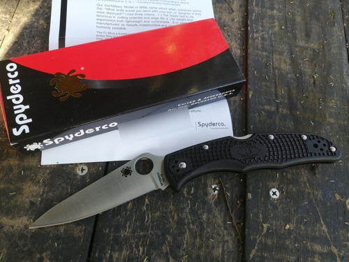 Navaja Cortapluma Spyderco Endura 4 Black 