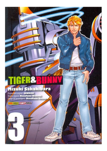 Tiger & Bunny - Volume 03 - Usado