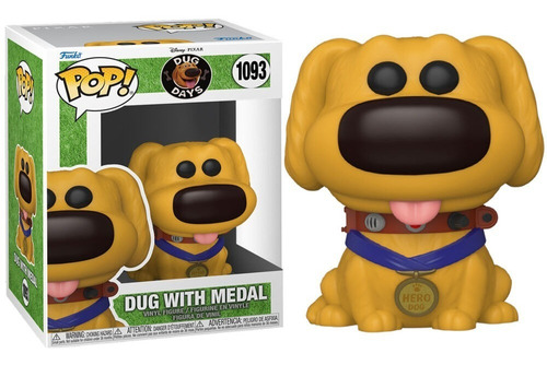 Funko Pop Dug With Medal 1093 - Dug Days - Gw041