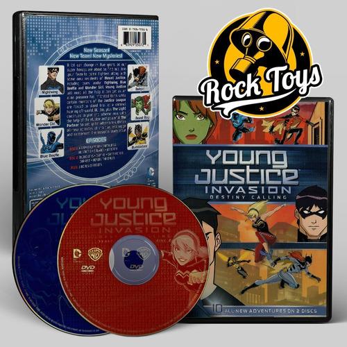 Dc Young Justice - Se02 Pt01 2012 Dvd