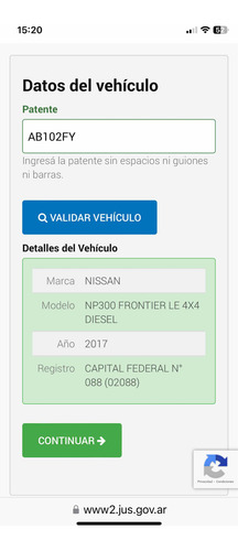 Nissan Pick Up Np 300 2.3 Frontier 4x4 2017 En Marcha