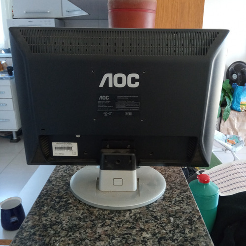 Monitor Lcd Aoc 19 Pol 912vwa - Leia Anuncio (Usado)