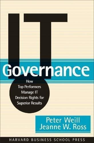 It Governance: How Top Performers Manage It Decision Rights 