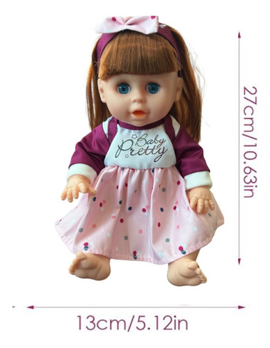 Muñeca Con Saquito De Dormir Hace Pipi, Sonido + Accesorios