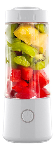 Djjdjjmini Licuadora Portátil De 400 Ml, Máquina De Jugo Mul