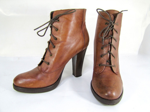 Botas Zapatos Top Model Cuero Talla 38 Elegantes