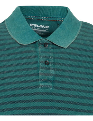 Polo Hombre Basica Blend He 20716908 Bistrogreen