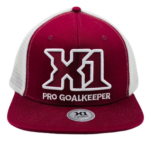 Imagen 2 de 3 de Jockey X1 Pro Goalkeeper Burdeo - Gorro Snapback