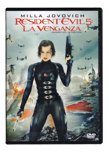 Resident Evil 5 Cinco Venganza Milla Jovovich Pelicula Dvd
