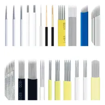 Comprar Agujas Manuales 18 Pines Para Cejas Tatuadas