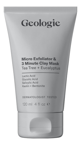 Geologie Micro Exfoliante Y Mascara De Arcilla De 3 Minutos