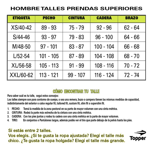 Campera Rompeviento Topper C Training Open Hombre Ng