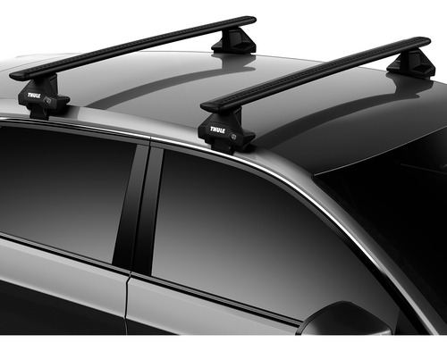Rack De Teto Thule Wingbar Evo Black Civic 2017 18 19 20 21