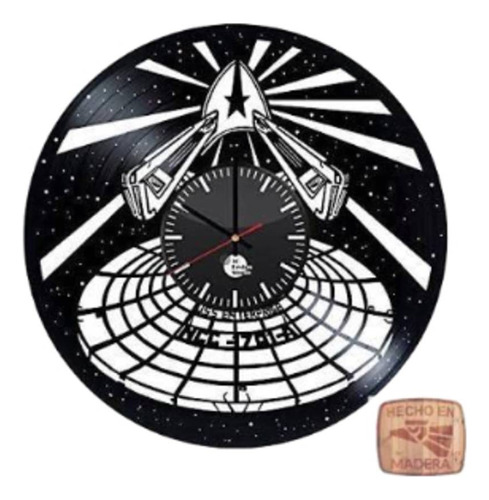 Reloj Corte Laser 0202 Star Trek Nave Espacial 