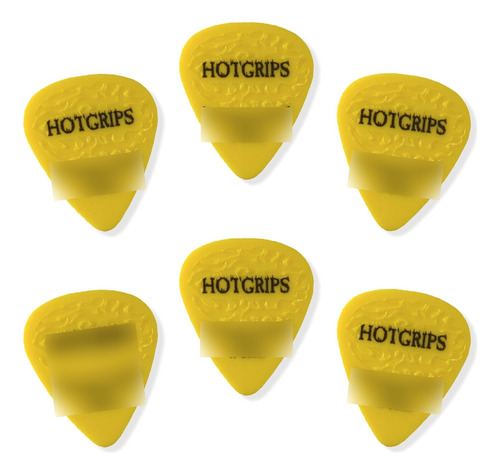 Pickworld Púas Para Guitarra (hg6d-3), Amarillas, 0.029 In