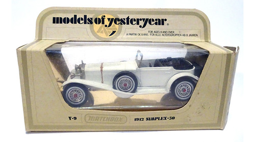 Mercedes Simplex 1912 1/48 Matchbox Lesney