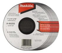 Comprar 10 Discos Desbaste Metal 180 (7) X 6mm A24r Makita A-90255