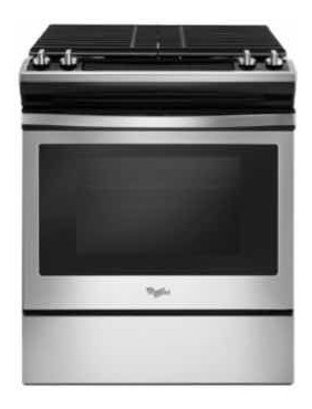 Cocina Horno De 30 A Gas Whirlpool Smart Mod Weg515s0fs2