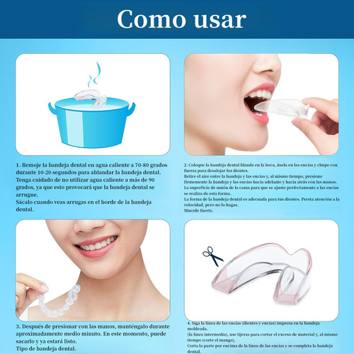 1pcs Guarda Dental De Silicona Para Dormir Para Evitar Los