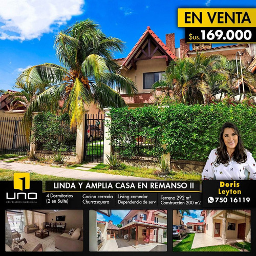 Imagen 1 de 25 de Bonita Casa En Venta En La Zona Del Remanso