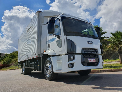 Ford Cargo 1319 Ano 2014/2014 Baú Plataforma Hidráulica