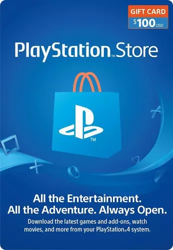 Cartão Psn Para Ps3 Ps4 Ps5 Gift Card Para Conta Americana