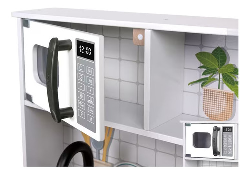 Cocina De Madera Con Luz Y Sonido Hape