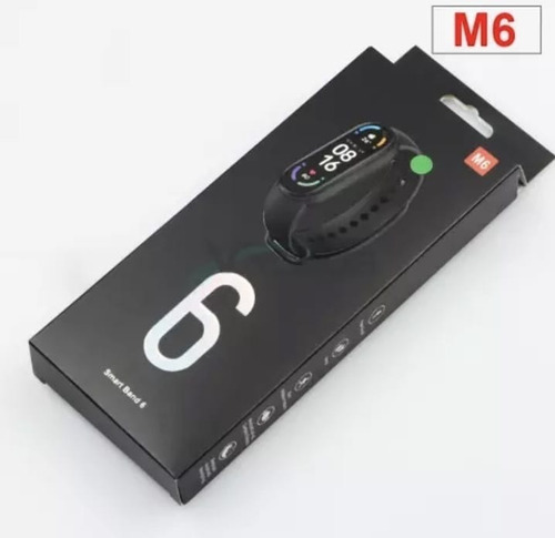 Imagen 3 de 9 de Reloj Inteligente Smartband Smartwatch M6 Pulsera Deportes
