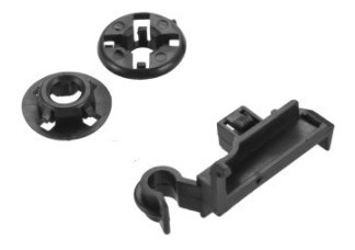 Imagen 1 de 4 de Kit Clip Sujetador De Varilla Capot Toyotacorolla 2003-08